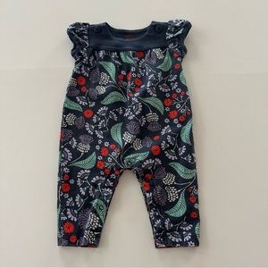 Tea Collection 0-3 Months Baby Girl Floral Romper